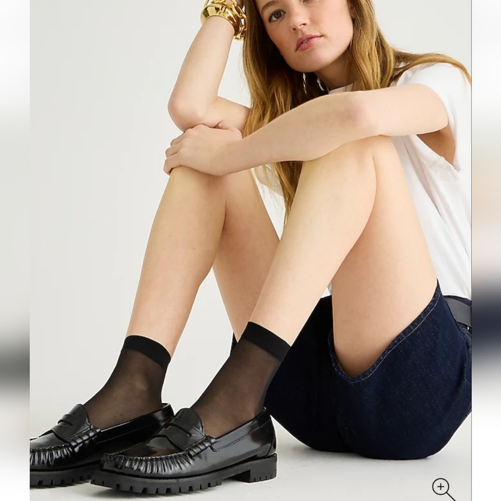J. Crew Black Leather Loafers - Picture 2 of 12